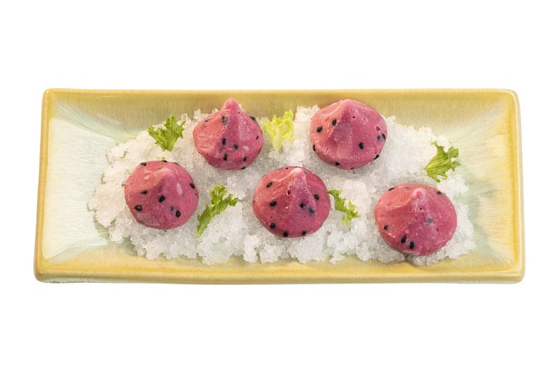 Dragon Fruit Fish Ball