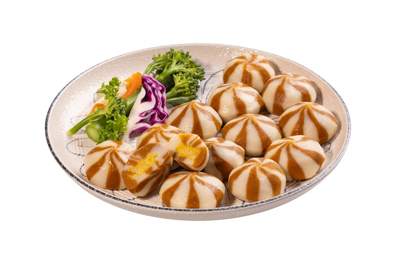 Fish Ball with Chicken and Mushroom Filling