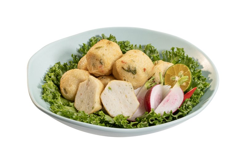 Vegetable Fried Fish Ball