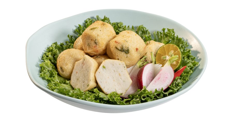 Vegetable Fried Fish Ball