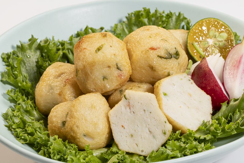 Vegetable Fried Fish Ball